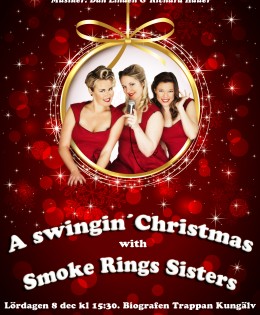 Julshowen “A swingin´ Christmas” med Smoke Rings Sisters